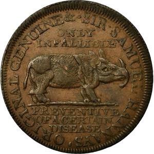 Great Britain / Advertising Token Sir Samuel Hannays - reverse photo