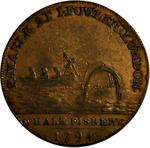 Halfpenny Token 1794 Middlesex J. Fowler: Photo Coin, Great Britain, Halfpenny Token 1794 Middlesex J. Fowler / thumbnail