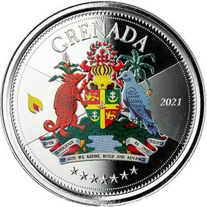Grenada / Silver Ounce 2021 Coat of Arms