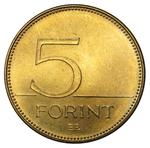 Five Forint 1997: Photo Coin, Hungary, Five Forint 1997 / thumbnail