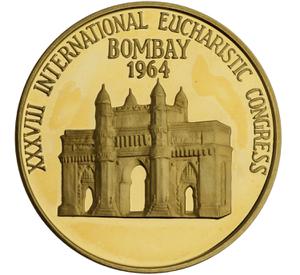 India / Medal 1964 International Eucharist Congress - reverse photo