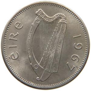 Ireland / Sixpence 1967 - obverse photo