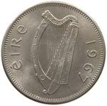 Sixpence 1967: Photo Coin, Ireland, Sixpence 1967 / thumbnail