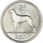 Sixpence 1928: Photo Coin, Ireland, Sixpence 1928 / thumbnail