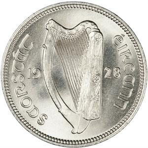 Ireland / Sixpence 1928 - obverse photo