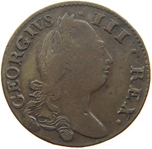 Ireland, Kingdom of / Halfpenny 1782 - obverse photo