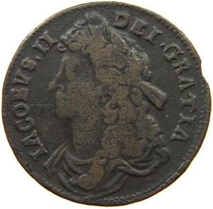 Ireland, Kingdom of / Halfpenny 1686 - obverse photo