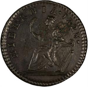 Ireland, Kingdom of / Farthing 1723 - reverse photo