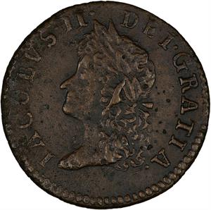 Ireland, Kingdom of / One Shilling 1690 - obverse photo