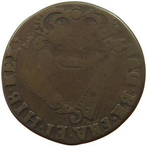 Ireland, Kingdom of / Halfpenny 1696 - reverse photo