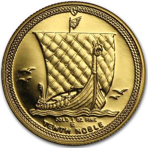 Isle of Man / Gold Tenth-Ounce 1994 Noble - reverse photo