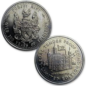 Isle of Man / Noble Coin Set 1988 Medal - reverse photo
