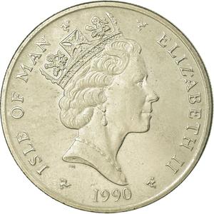 Isle of Man / Ten Pence 1990 - obverse photo