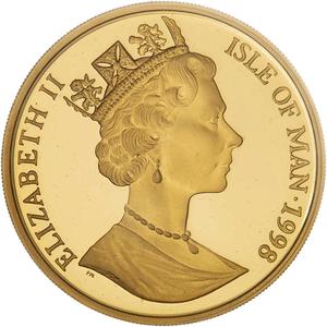 Isle of Man / Gold Ounce 1998 Angel - obverse photo