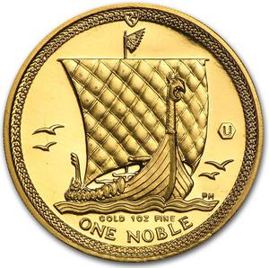 Isle of Man / Gold Ounce 2015 Noble - reverse photo