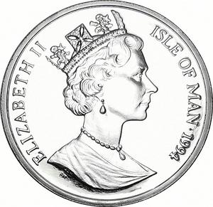 Isle of Man / Platinum Half Ounce 1994 Noble - obverse photo