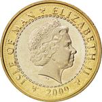 Two Pounds 2009: Photo Coin, Isle of Man, Two Pounds 2009 / thumbnail