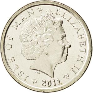 Isle of Man / One Pound 2011 Tynwald Hill - obverse photo