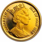 Isle of Man / Gold Tenth-Ounce 1988 Angel - obverse photo