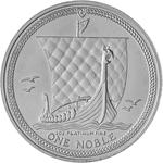 Isle of Man / Platinum Ounce 1989 Noble - reverse photo