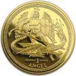 Isle of Man / Gold Ounce 2008 Angel / Proof - reverse photo