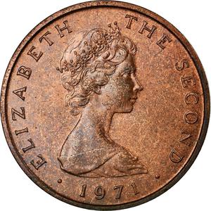 Isle of Man / Two Pence 1971 - obverse photo