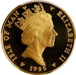 Isle of Man / Gold Ten Ounces 1985 Angel / Proof - obverse photo