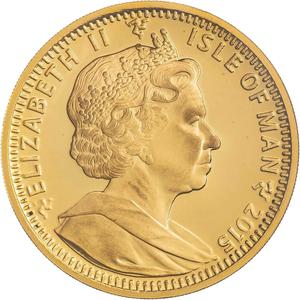 Isle of Man / Gold Ounce 2015 Angel - obverse photo