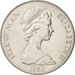 One Crown 1982 Football World Cup: Photo Coin, Isle of Man, One Crown 1982 Football World Cup / thumbnail