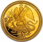 Isle of Man / Gold Tenth-Ounce 1988 Angel - reverse photo