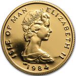 Isle of Man / Gold Tenth-Ounce 1984 Angel - obverse photo