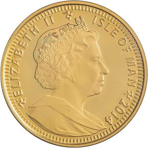 Isle of Man / Gold Ounce 2014 Angel - obverse photo