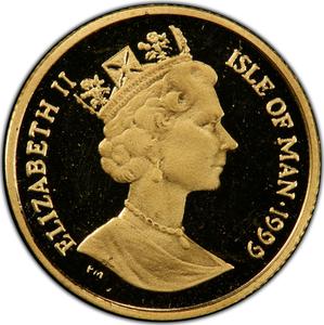 Isle of Man / Gold Twentieth-Ounce 1999 Angel - obverse photo