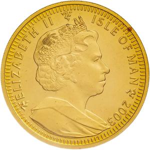Isle of Man / Gold Ounce 2003 Angel - obverse photo