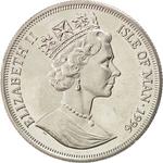 One Crown 1996 Gramophone: Photo Coin, Isle of Man, One Crown 1996 Gramophone / thumbnail