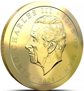 Isle of Man / Gold Half Gram 2024 Angel - obverse photo