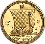 Isle of Man / Gold Ounce 2013 Noble - reverse photo