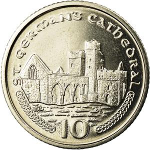 Isle of Man / Ten Pence 2002 - reverse photo