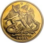 Isle of Man / Gold Ounce 2007 Angel - reverse photo