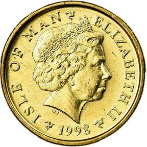 Isle of Man / One Pound 1998 - obverse photo