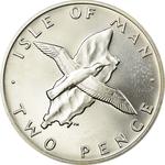 Two Pence 1978 Silver: Photo Coin, Isle of Man, Two Pence 1978 Silver / thumbnail