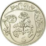 Five Pence 1984: Photo Coin, Isle of Man, Five Pence 1984 / thumbnail