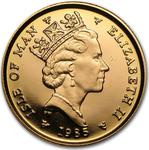 Isle of Man / Gold Tenth-Ounce 1985 Angel / C privy mark - obverse photo