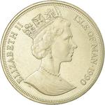 One Crown 1990 Football World Cup - Milano: Photo Coin, Isle of Man, One Crown 1990 Football World Cup - Milano / thumbnail
