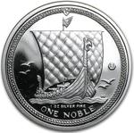 Isle of Man / Silver Ounce 2011 Noble - reverse photo