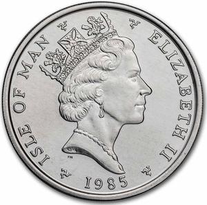 Isle of Man / Platinum Ounce 1985 Noble - obverse photo