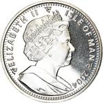 One Crown 2004 Ordre de la Rose: Photo Coin, Isle of Man, One Crown 2004 Ordre de la Rose / thumbnail