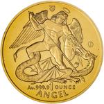 Isle of Man / Gold Ounce 2003 Angel - reverse photo