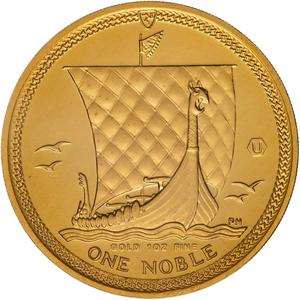 Isle of Man / Gold Ounce 2009 Noble - reverse photo