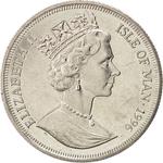 One Crown 1996 Voice Transmission: Photo Coin, Isle of Man, One Crown 1996 Voice Transmission / thumbnail
